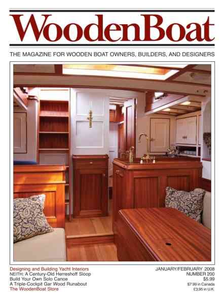 WoodenBoat – January-February 2008 Cover