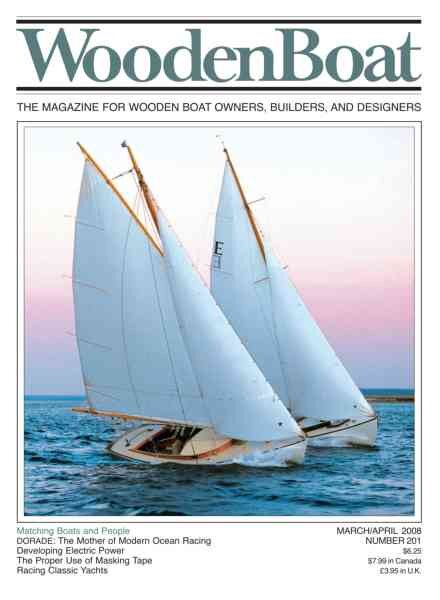 WoodenBoat – March-April 2008 Cover