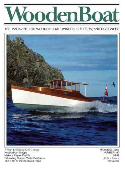 WoodenBoat – May-June 2006 Cover