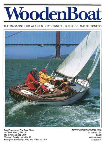 WoodenBoat – September-October 1998 Cover