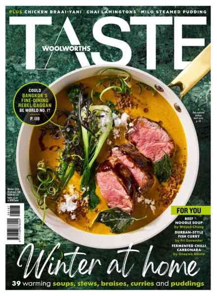 Woolworths Taste – Winter 2026 Cover