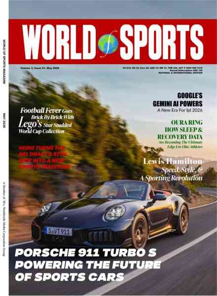 World Of Sports Magazine – May 2026 Cover