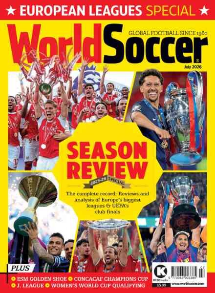 World Soccer – July 2026 Cover