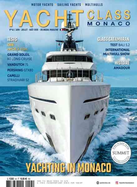 Yacht Class Monaco – Juin-Aout 2026 Cover
