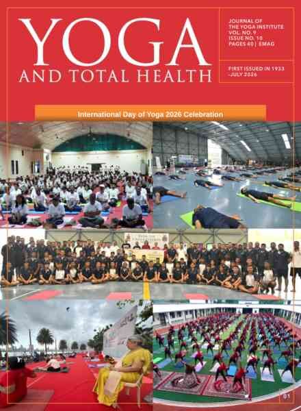 Yoga and Total Health – July 2026 Cover