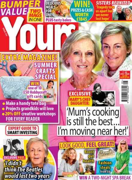 Yours UK – 7 July 2026 Cover